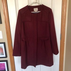 Red LOFT Coat